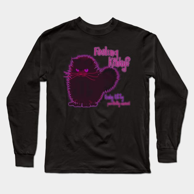 KINKY KITTY - Feeling Kinky Long Sleeve T-Shirt by Kartoon